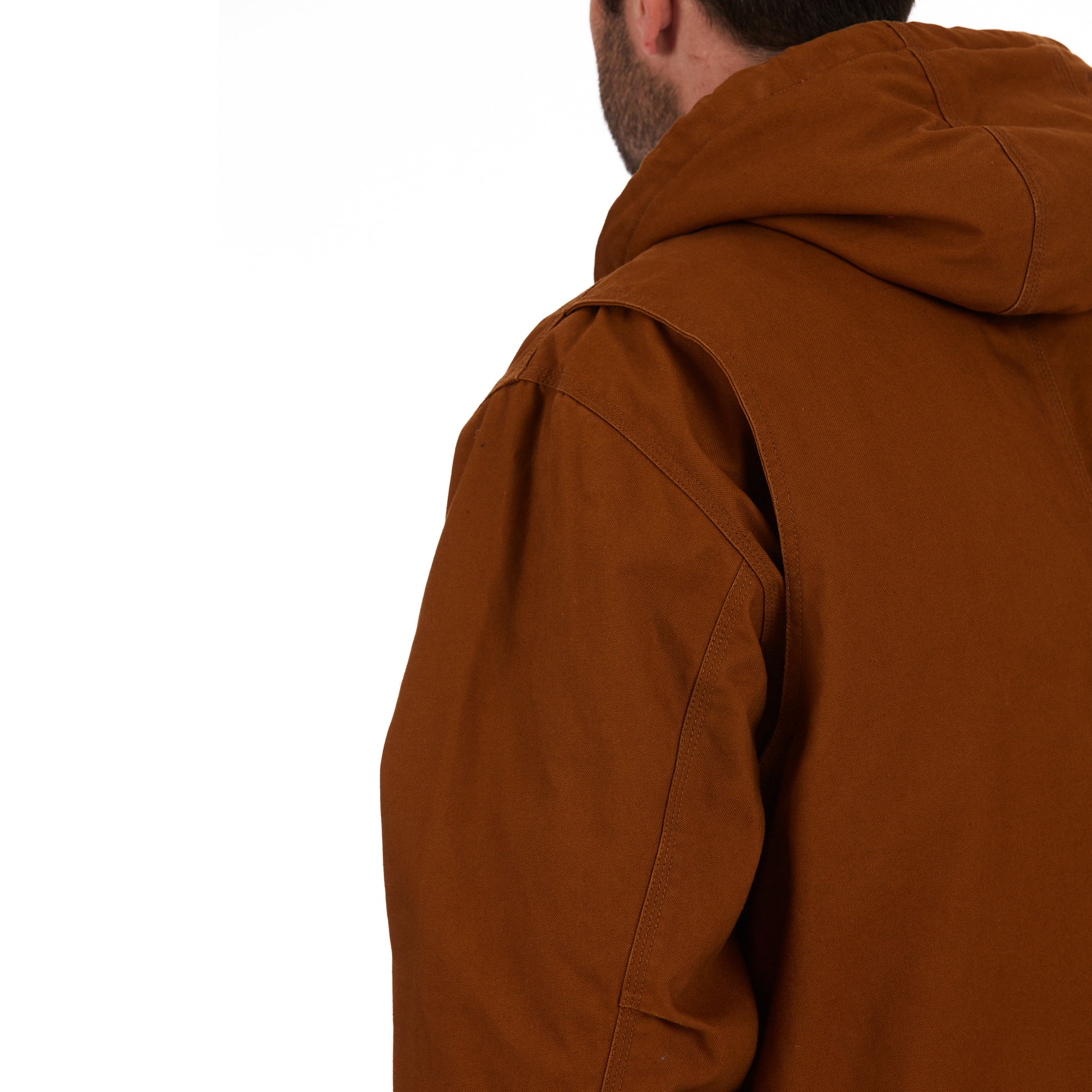 TRICOT QUILT LINED CANVAS JACKET