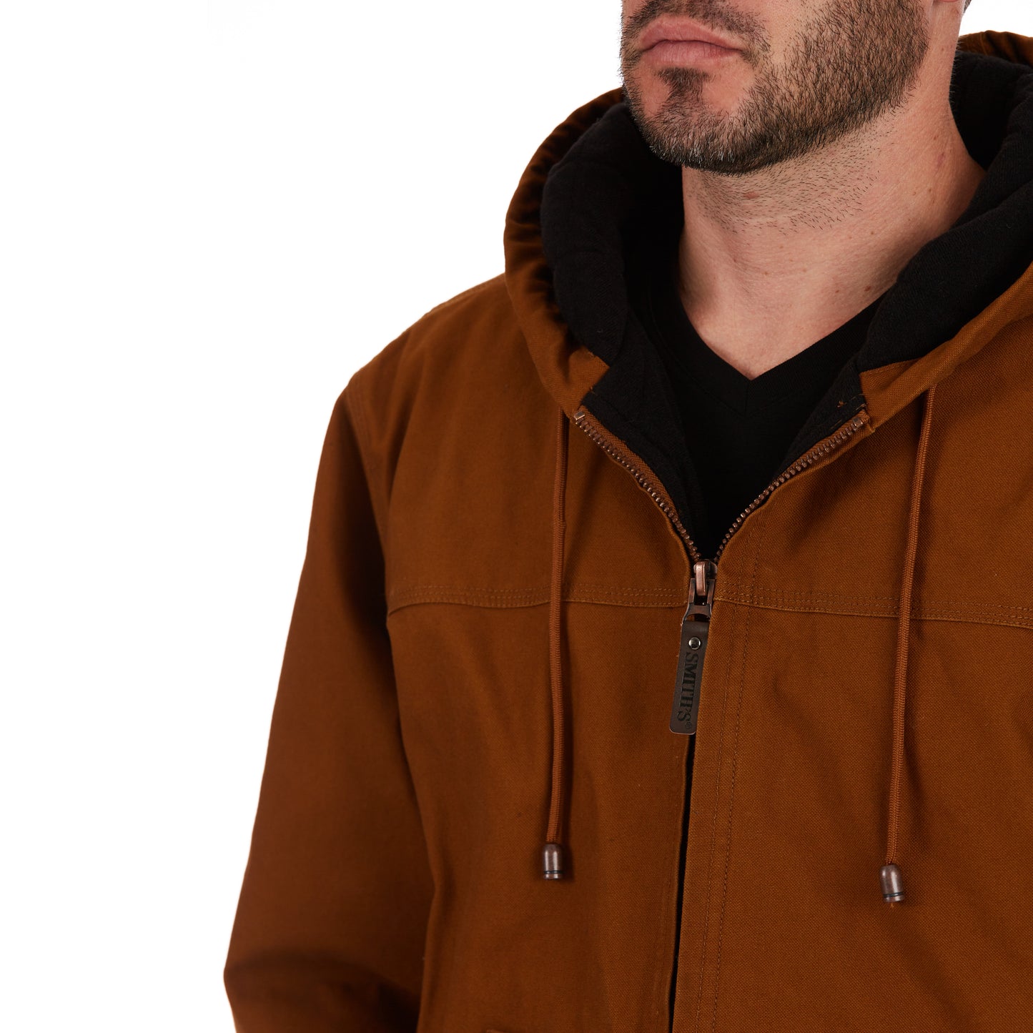 TRICOT QUILT LINED CANVAS JACKET