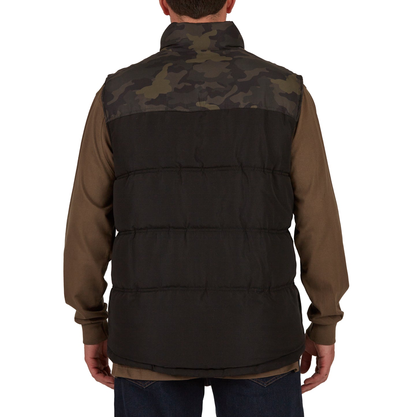 CAMO PUFFER VEST