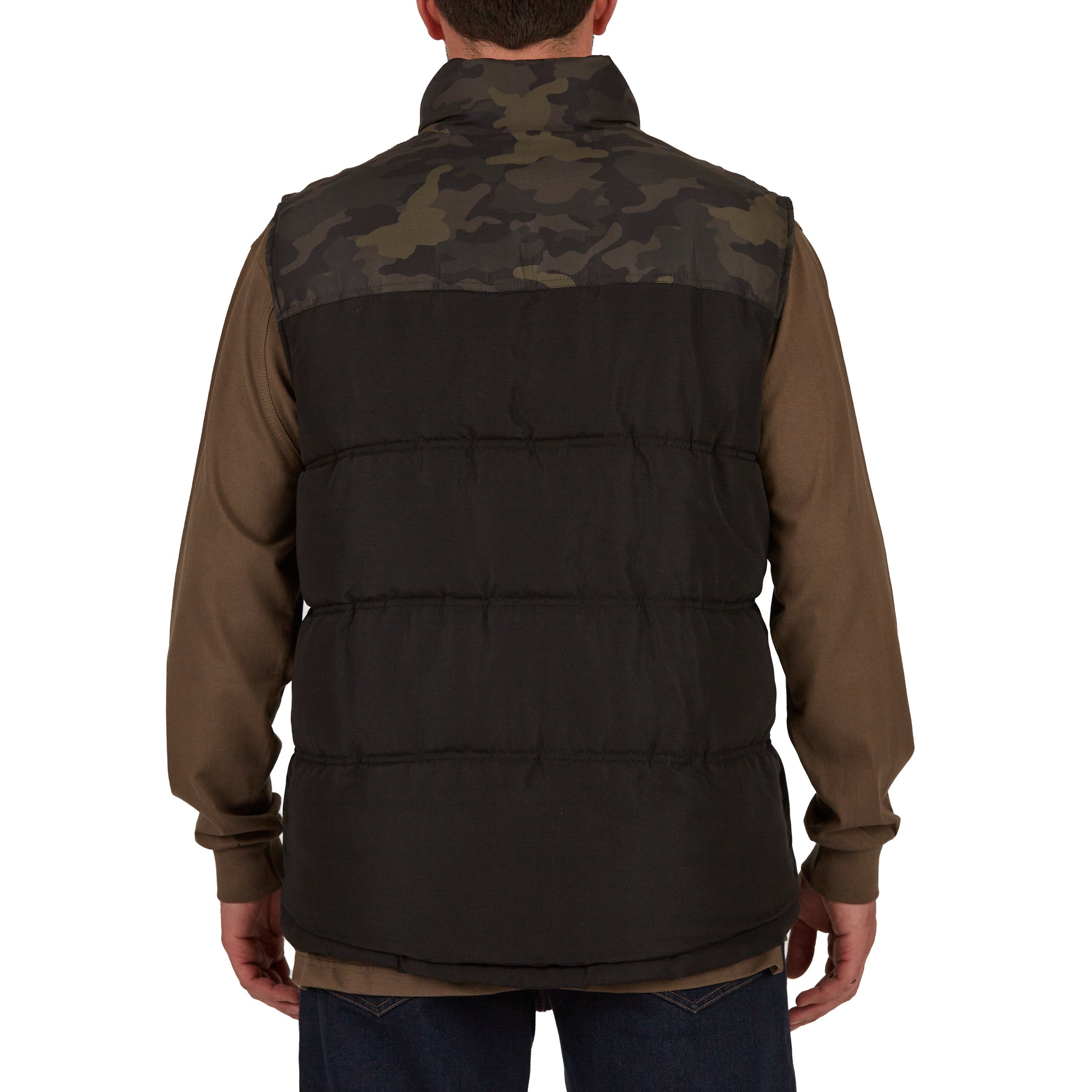 CAMO PUFFER VEST