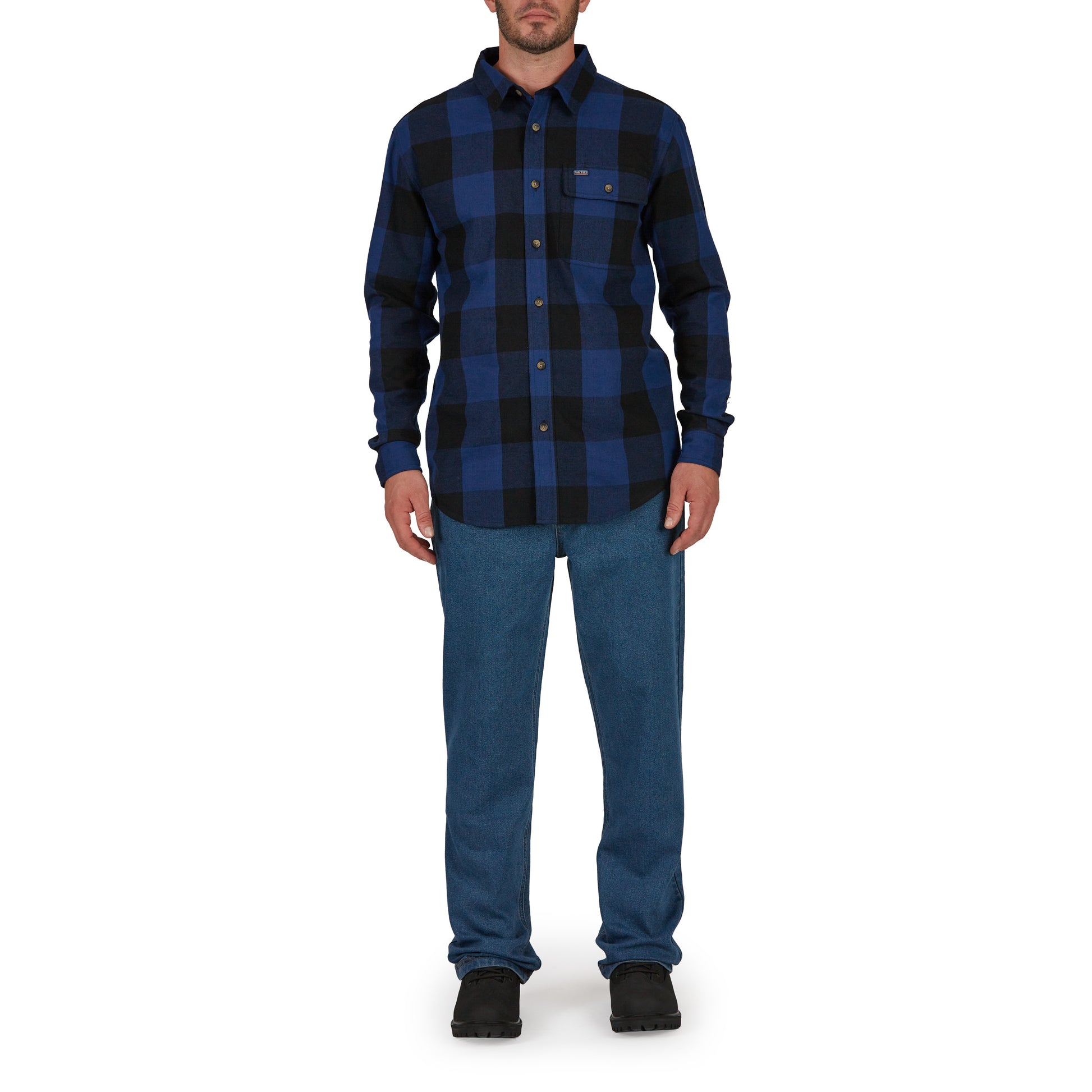 LONG SLEEVE FLANNEL BUFFALO SHIRT