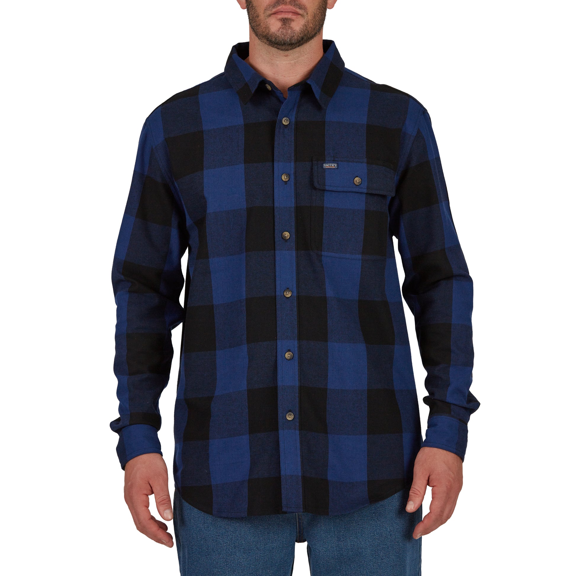 LONG SLEEVE FLANNEL BUFFALO SHIRT