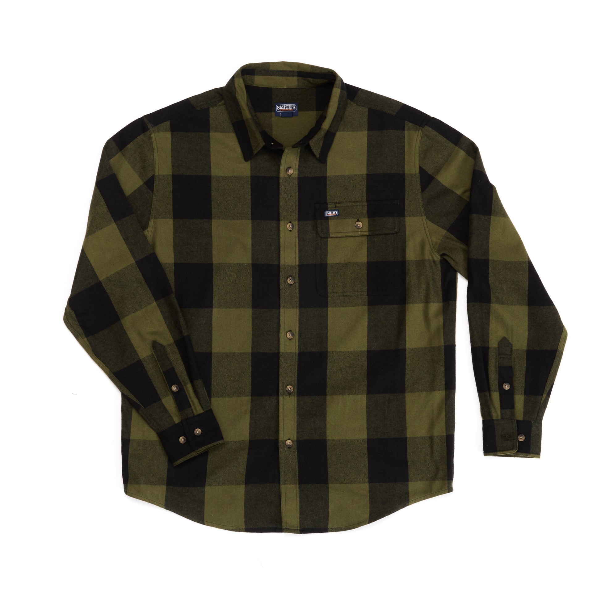 LONG SLEEVE FLANNEL BUFFALO SHIRT