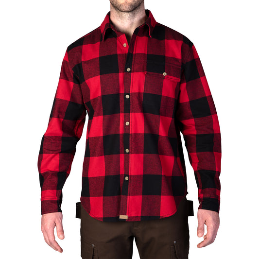 LONG SLEEVE FLANNEL BUFFALO SHIRT