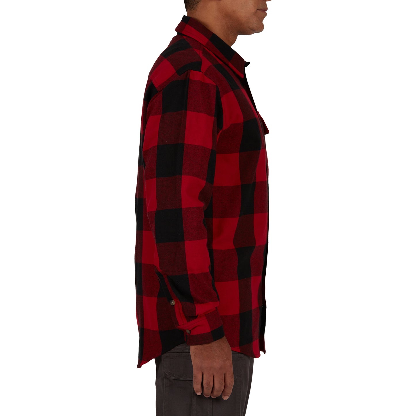 LONG SLEEVE FLANNEL BUFFALO SHIRT