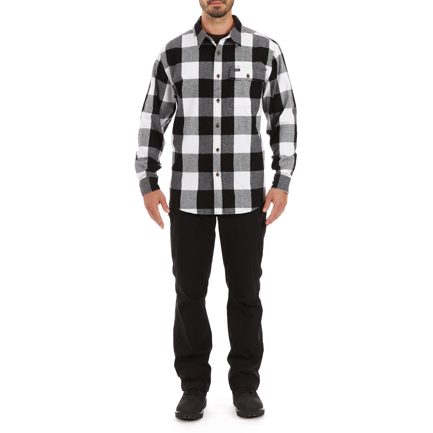 LONG SLEEVE FLANNEL BUFFALO SHIRT