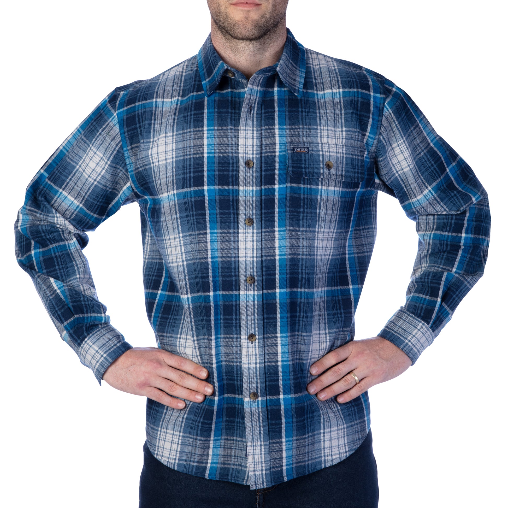 MENS PLAID FANNEL SHIRT