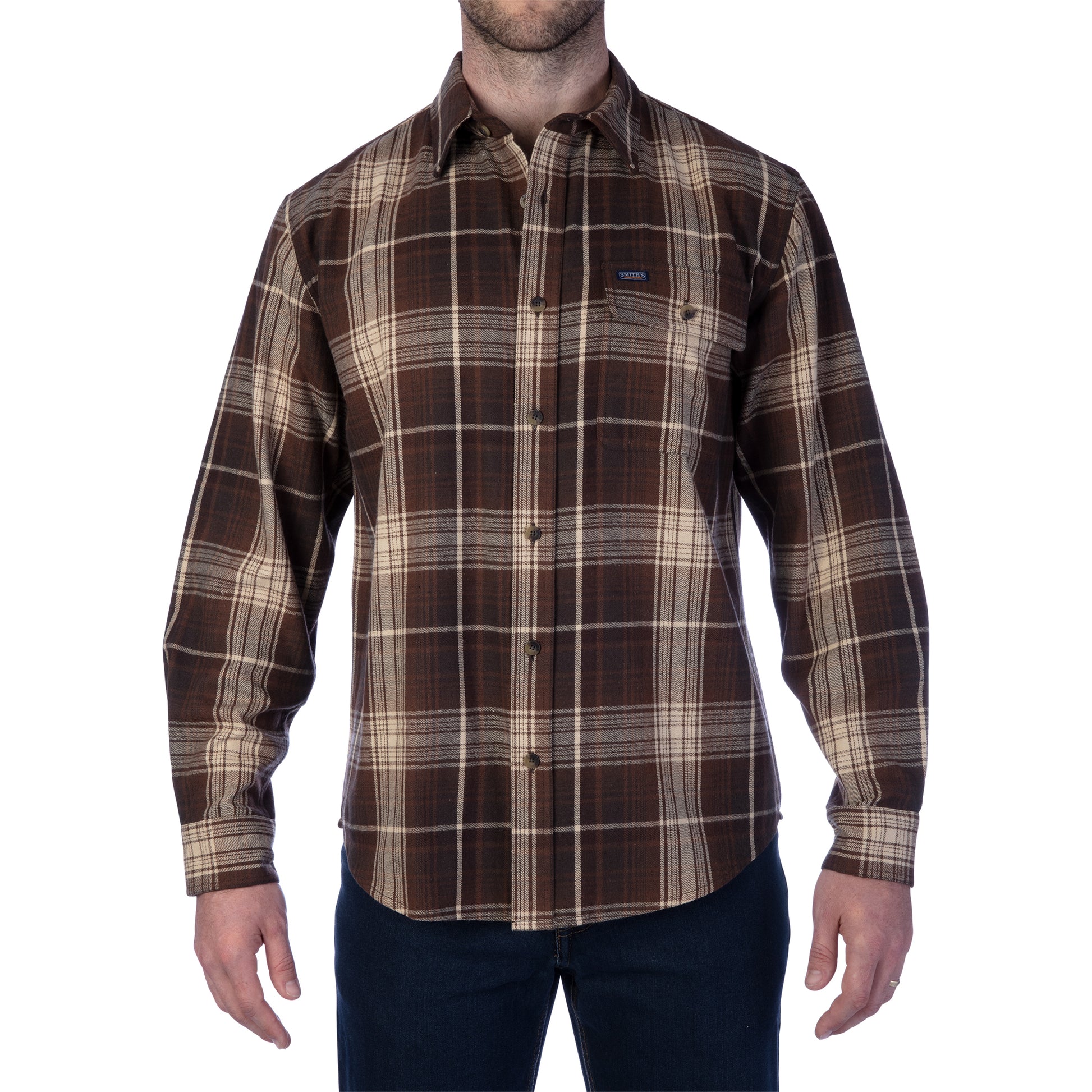 MENS PLAID FANNEL SHIRT