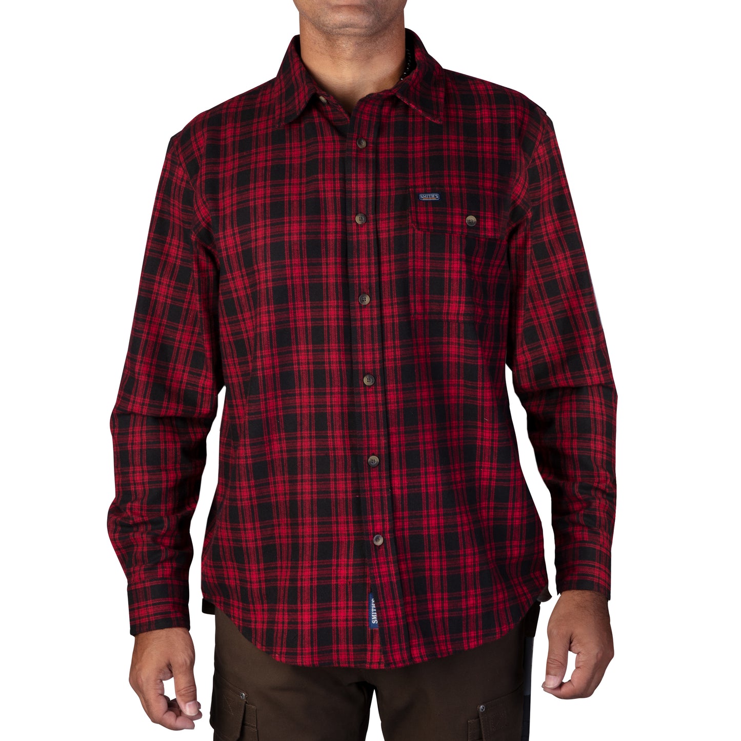 MENS PLAID FANNEL SHIRT