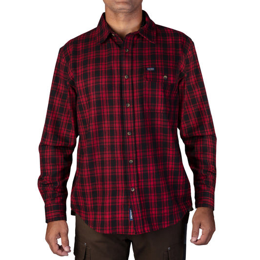 MENS PLAID FANNEL SHIRT