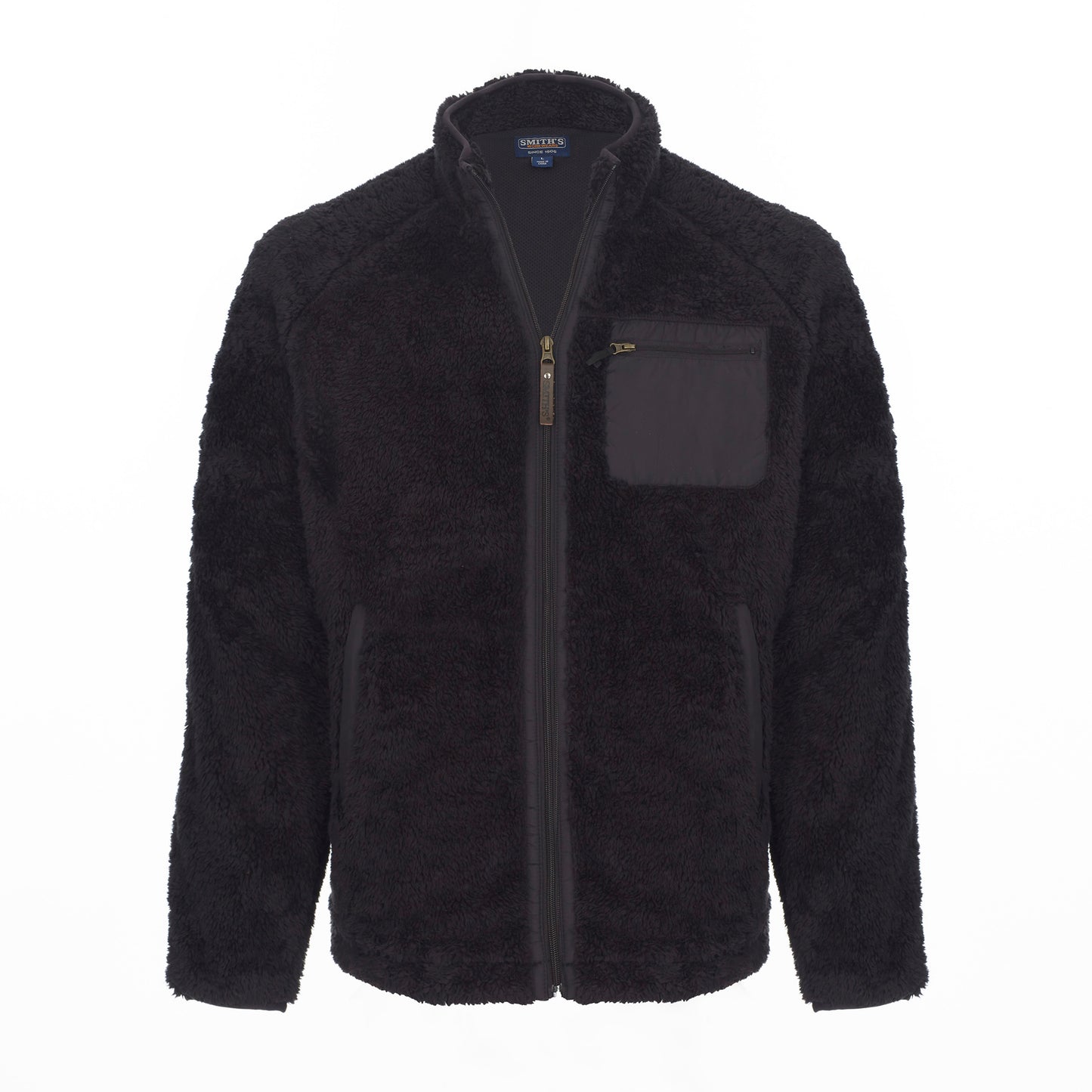 Smith Mens Butter Sherpa Full Zip Jkt W/3 Zip Pocket & Poly Trim Mens Style : S5502