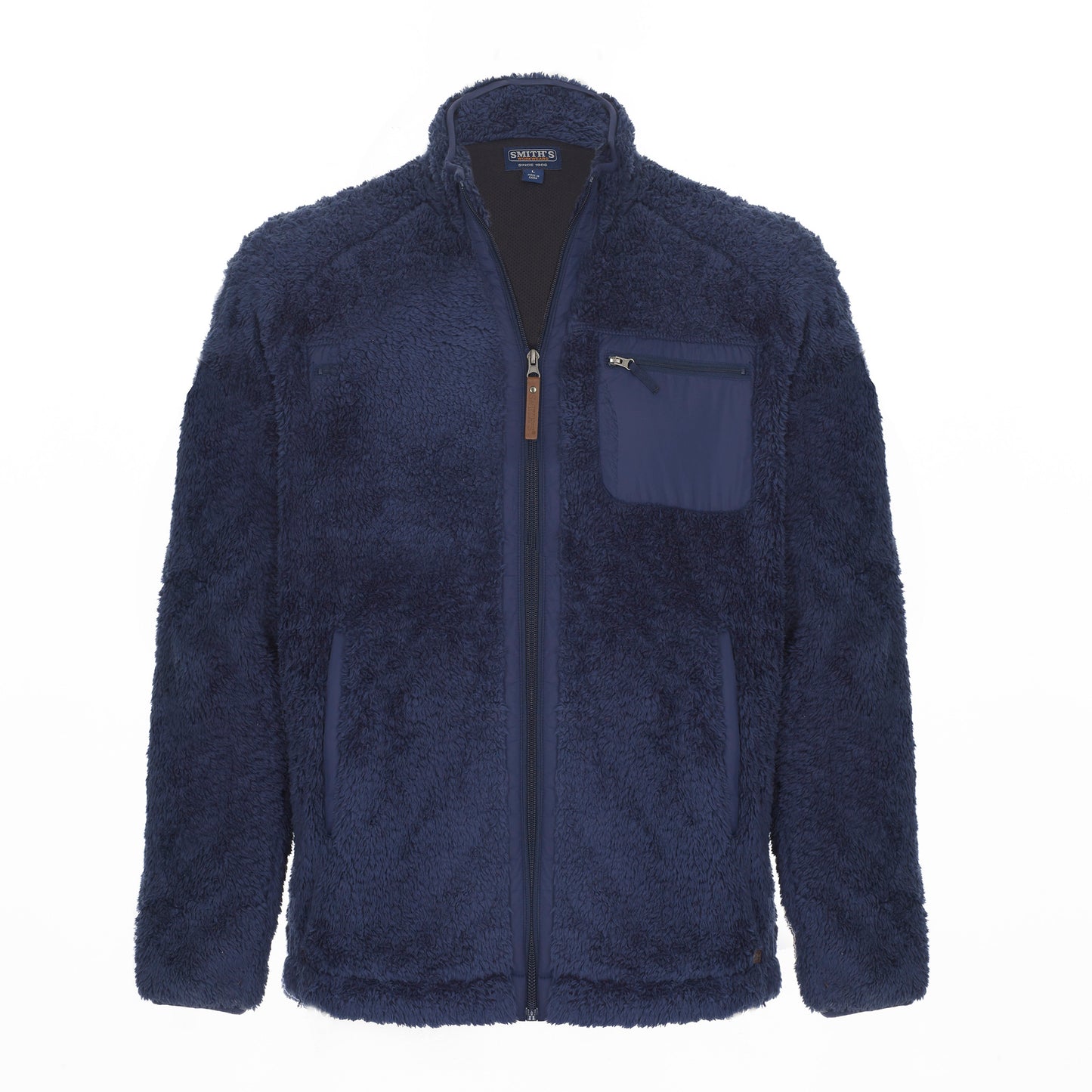 Smith's Work Wear Mens Butter Sherpa Full Zip Jkt W/3 Zip Pocket & Poly Trim Mens Style : S5502