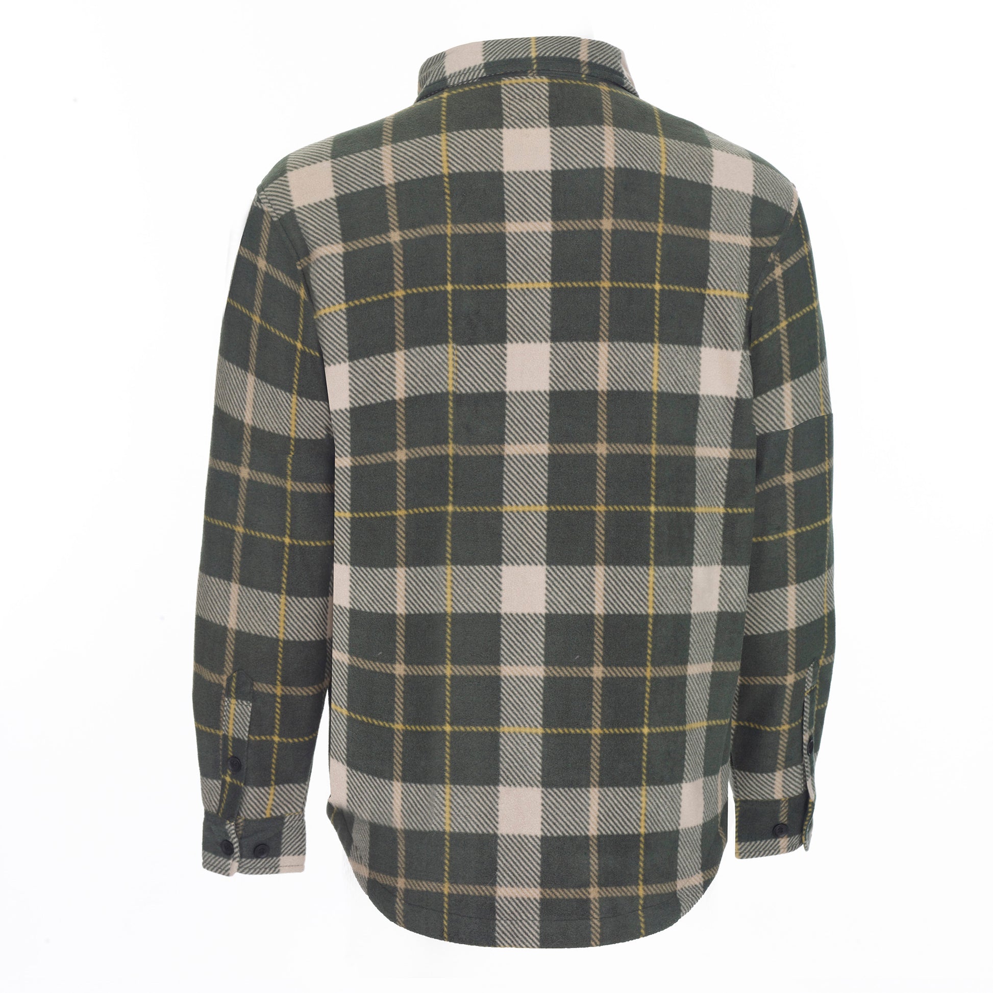 Smith's Work Wear Men Sprinted Micro Fleece Sherpa Lined Shirt Jkt Mens Style : S4564-375