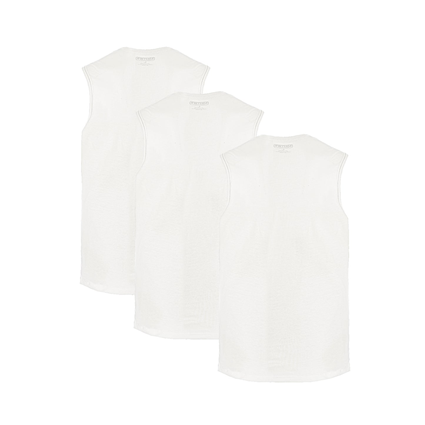 Smiths 3-pack Cotton Muscle Tees Mens Style : Sm4651lpk3