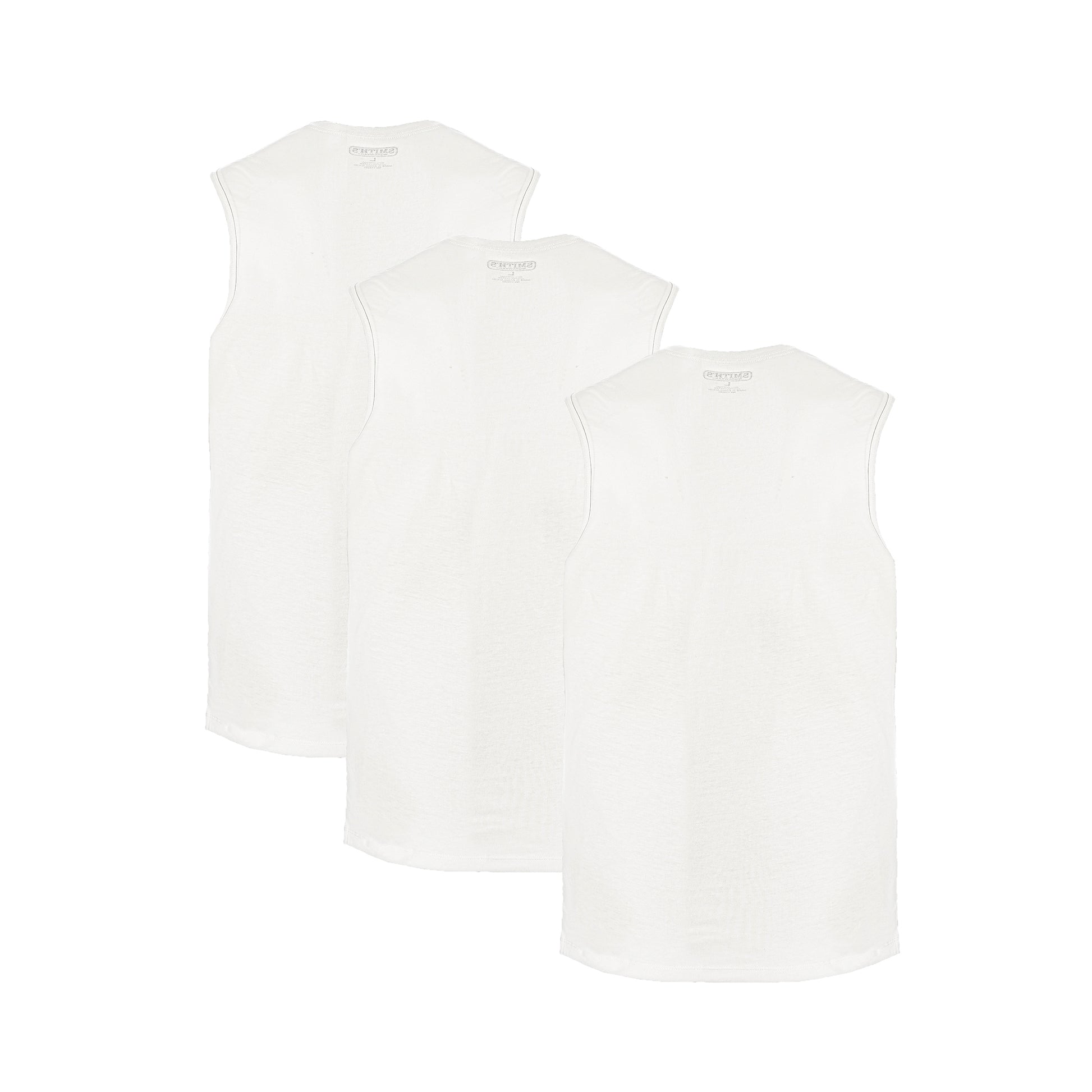 Smiths 3-pack Cotton Muscle Tees Mens Style : Sm4651lpk3
