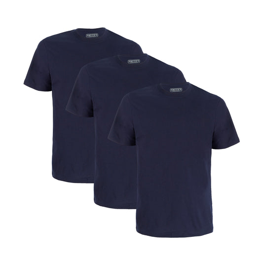 Smiths 3-pack Quick Dry Crew Neck Tees Mens Style : Sm4665pk3