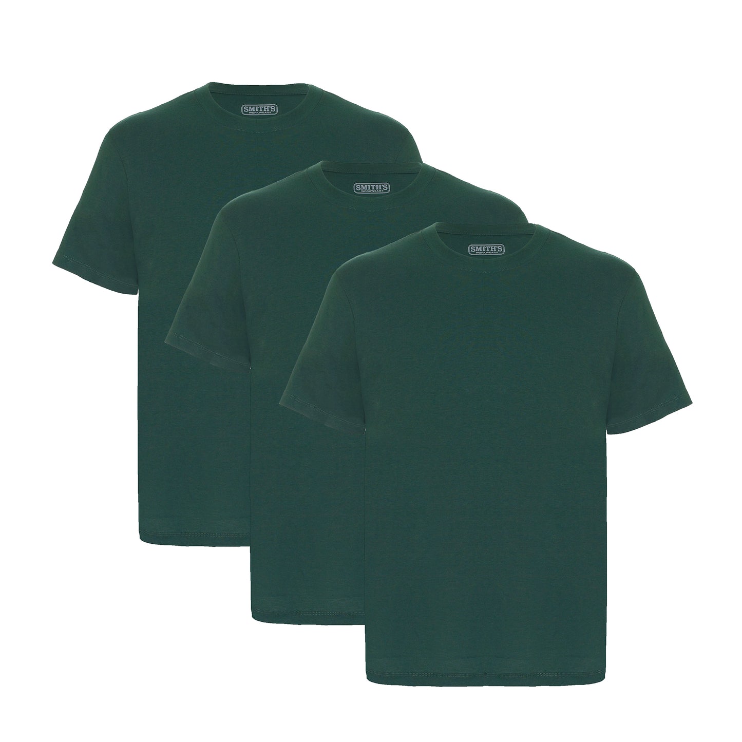 Smiths 3-pack Quick Dry Crew Neck Tees Mens Style : Sm4665pk3