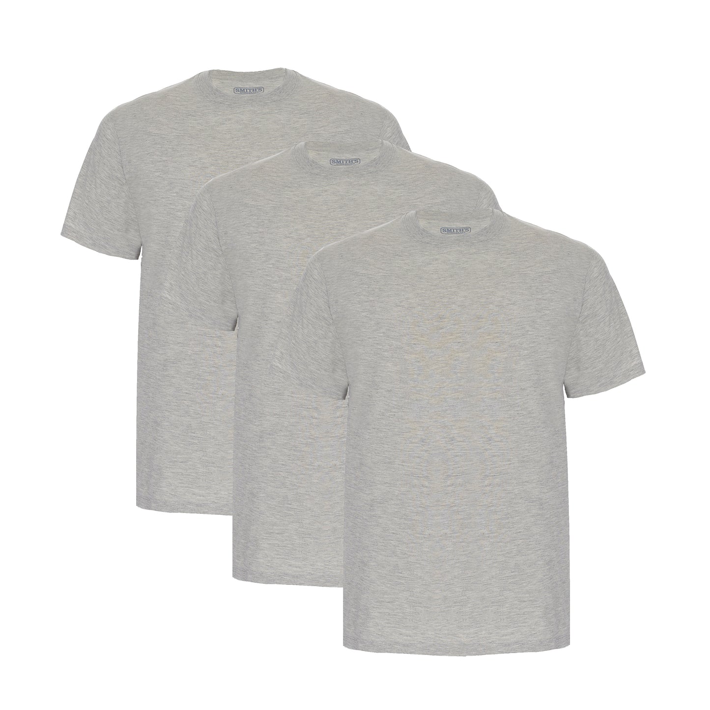 Smiths 3-pack Quick Dry Crew Neck Tees Mens Style : Sm4665pk3