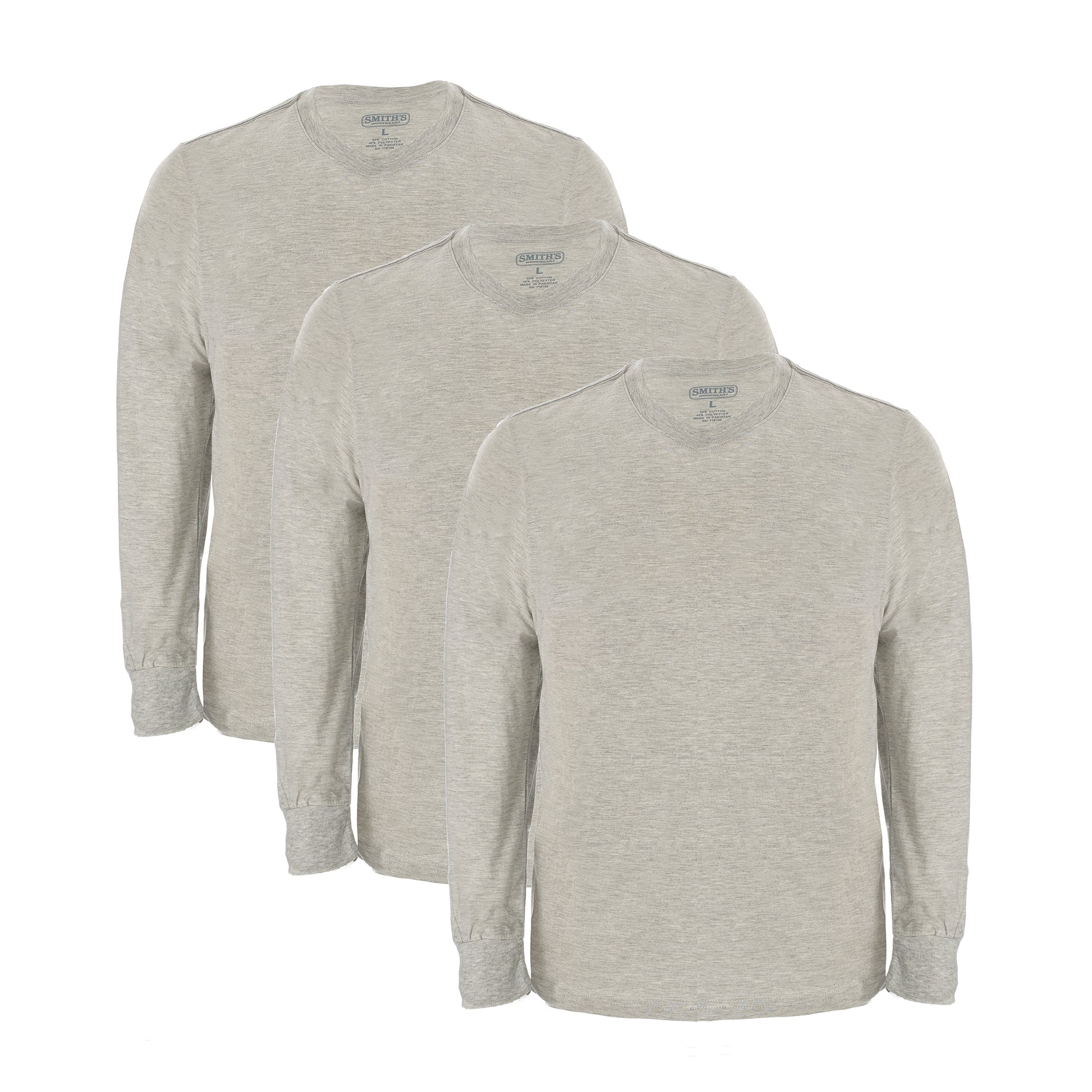 Smiths 3-pack Quick Dry Crew Neck Tees Mens Style : Sm4668pk3