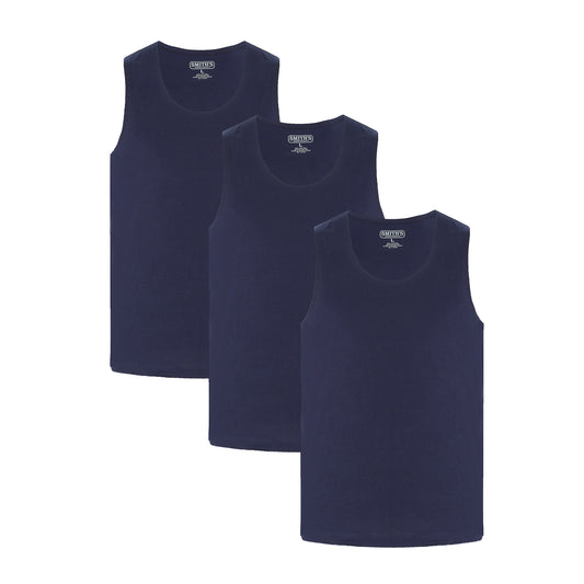 Smiths 3-pack Quick Dry Tank Tops Mens Style : Sm4670pk3