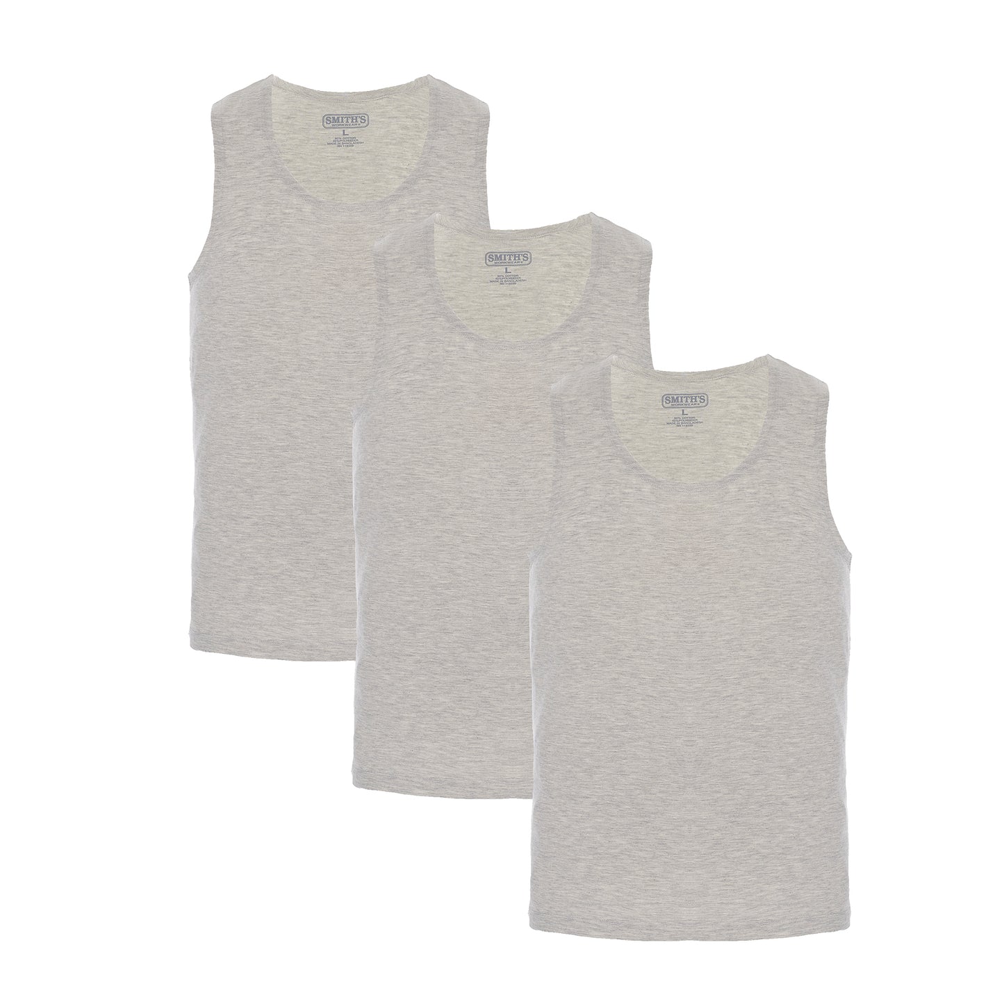 Smiths 3-pack Quick Dry Tank Tops Mens Style : Sm4670pk3