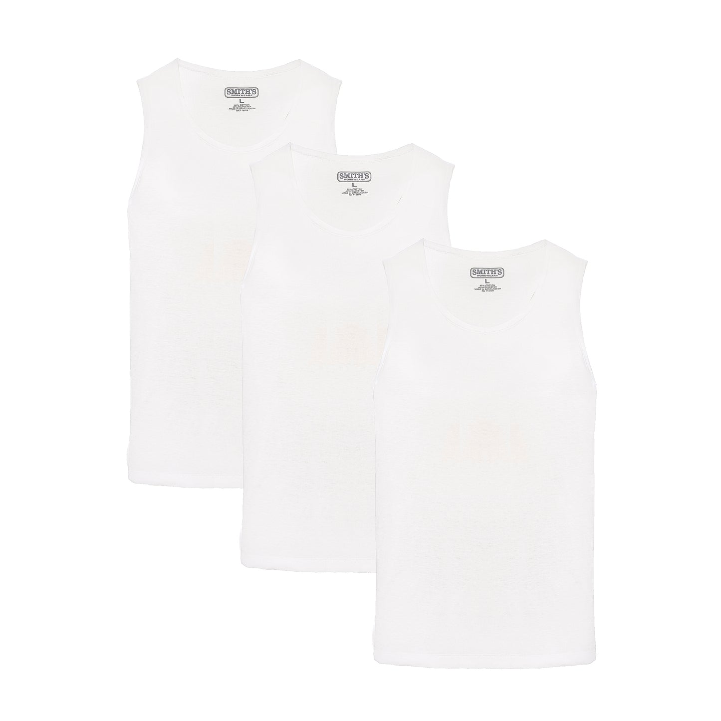Smiths 3-pack Quick Dry Tank Tops Mens Style : Sm4670pk3
