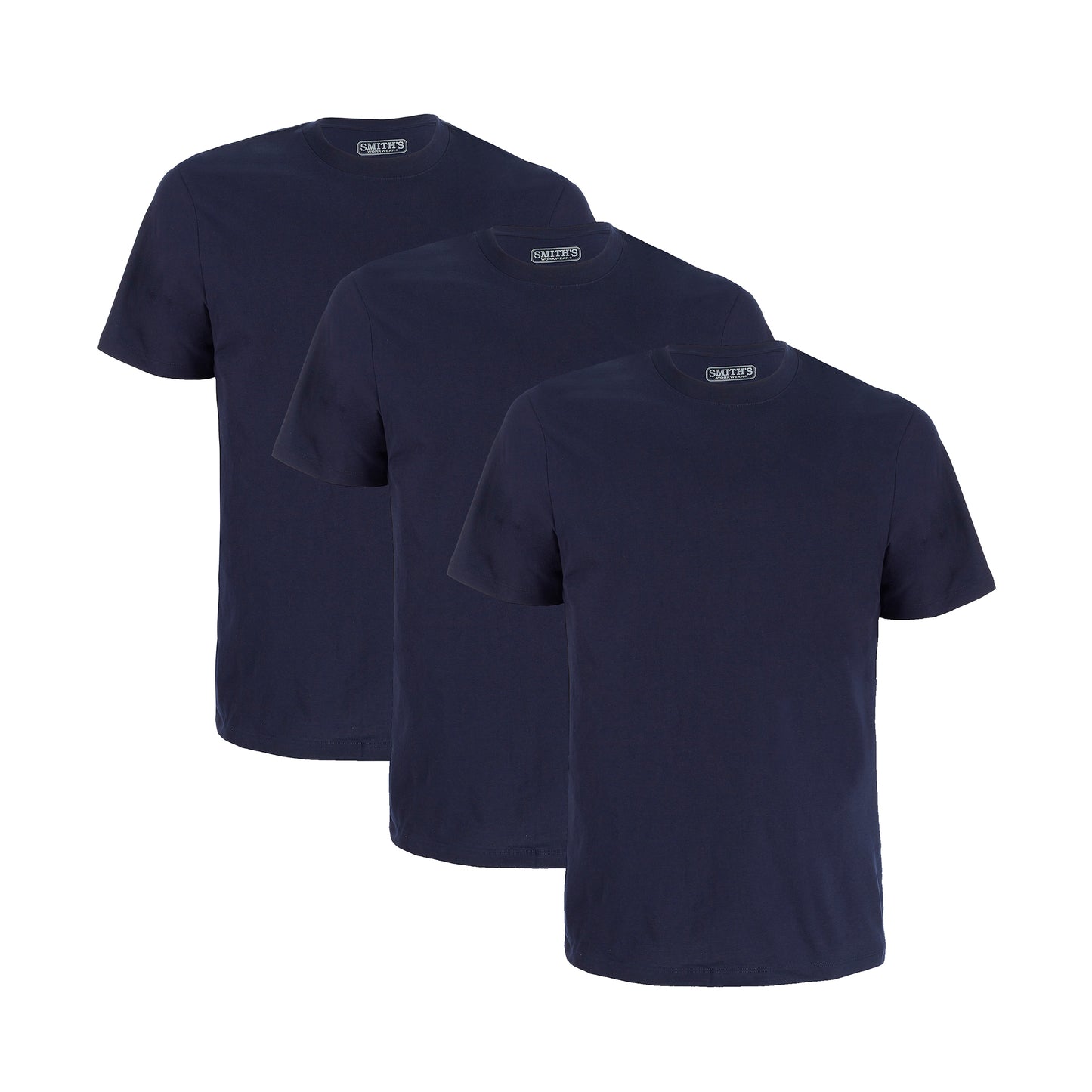 Smiths 3-pack Quick Dry Crew Neck Tees Mens Style : Sm4665xpk3