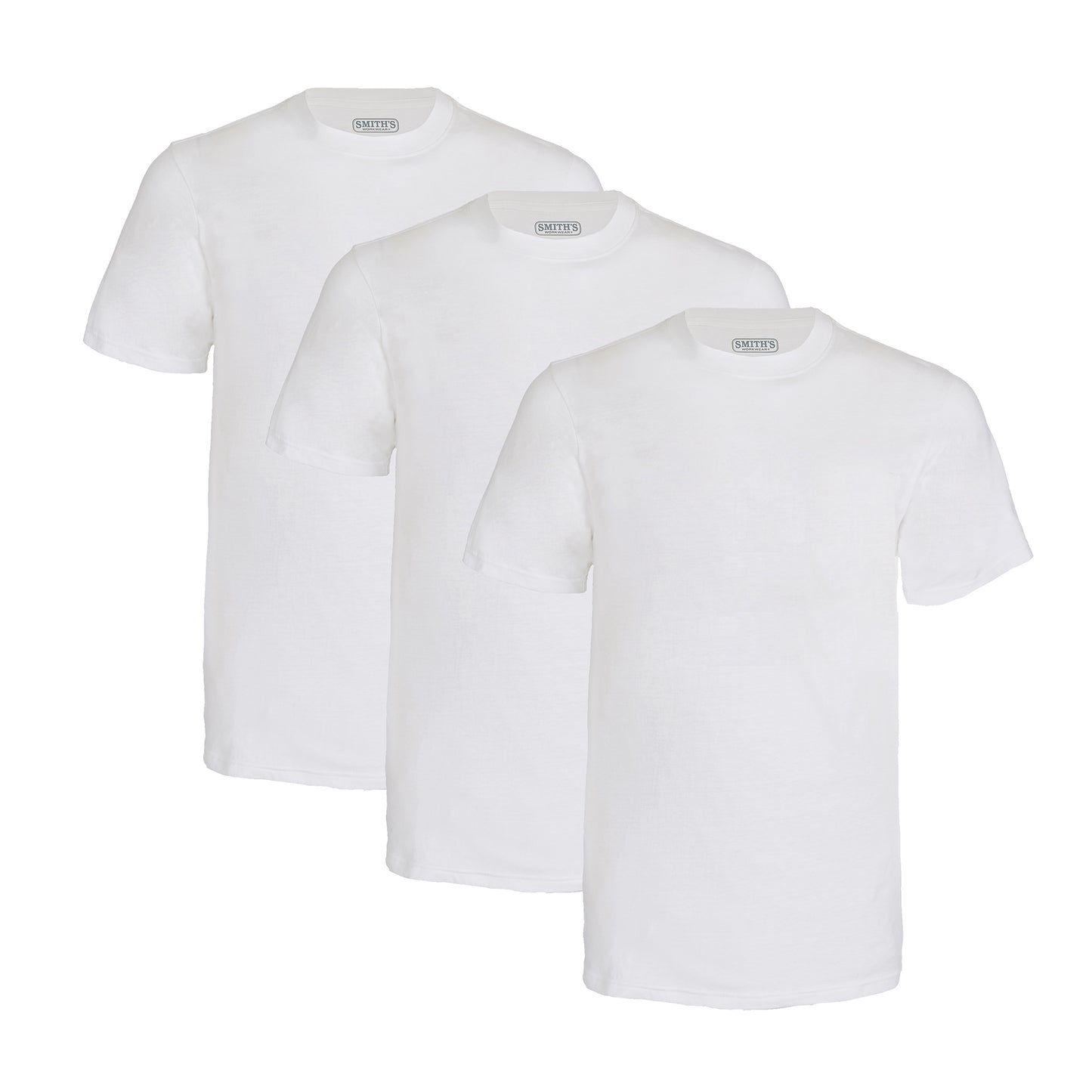 Smiths 3-pack Quick Dry Crew Neck Tees Mens Style : Sm4665xpk3