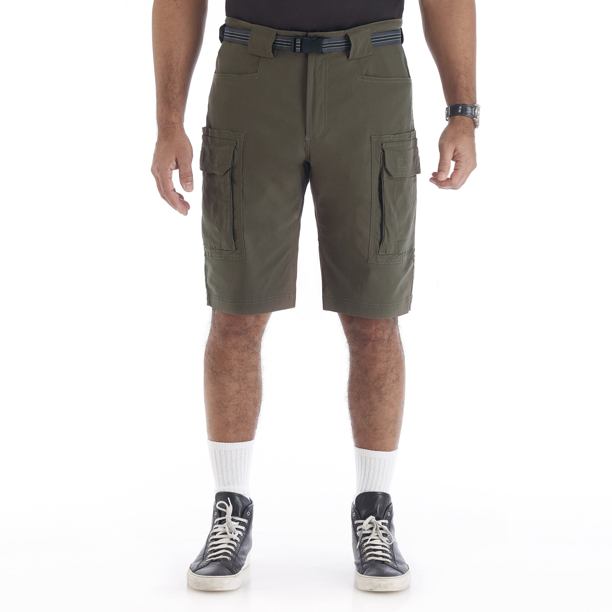 MENS BELTED SHORT