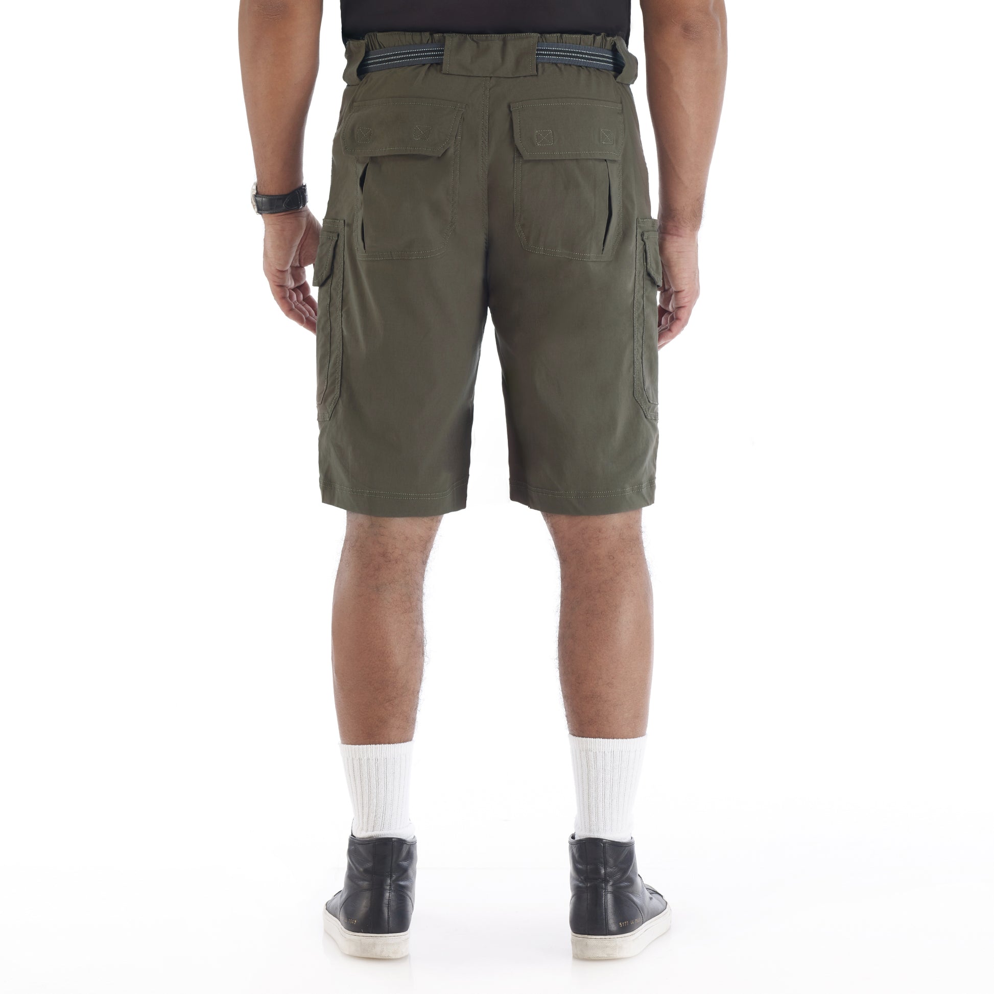MENS BELTED SHORT