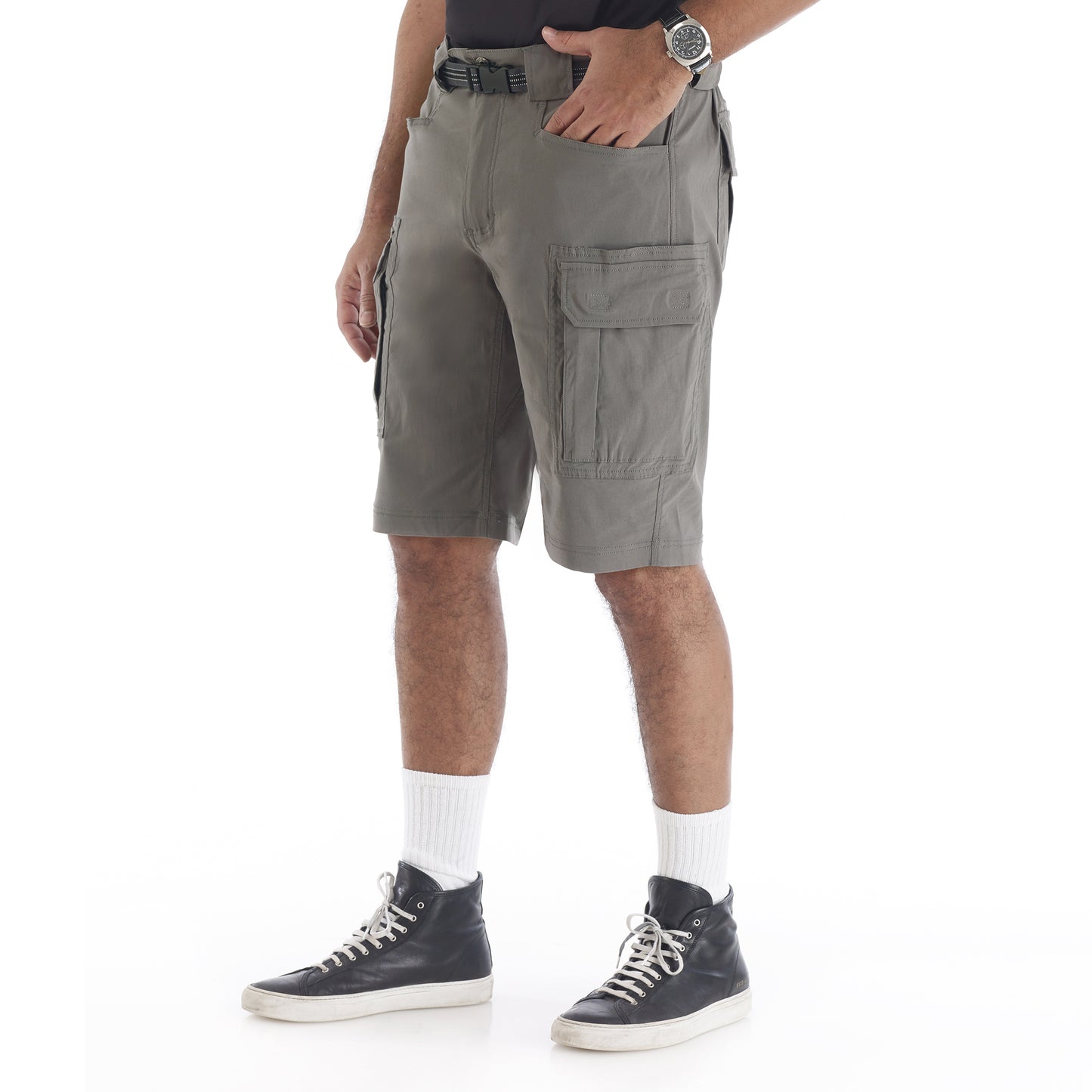 MENS BELTED SHORT