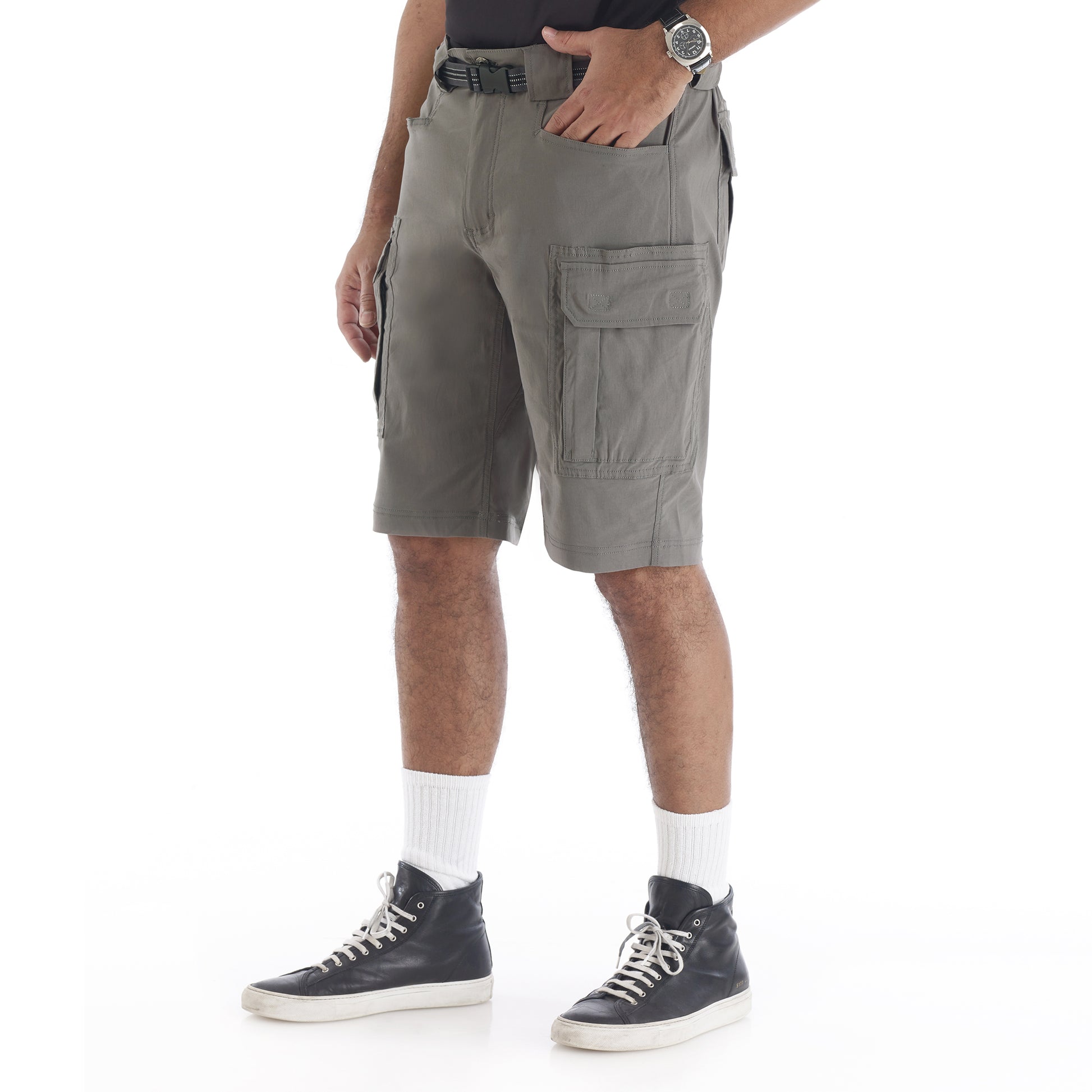 MENS BELTED SHORT