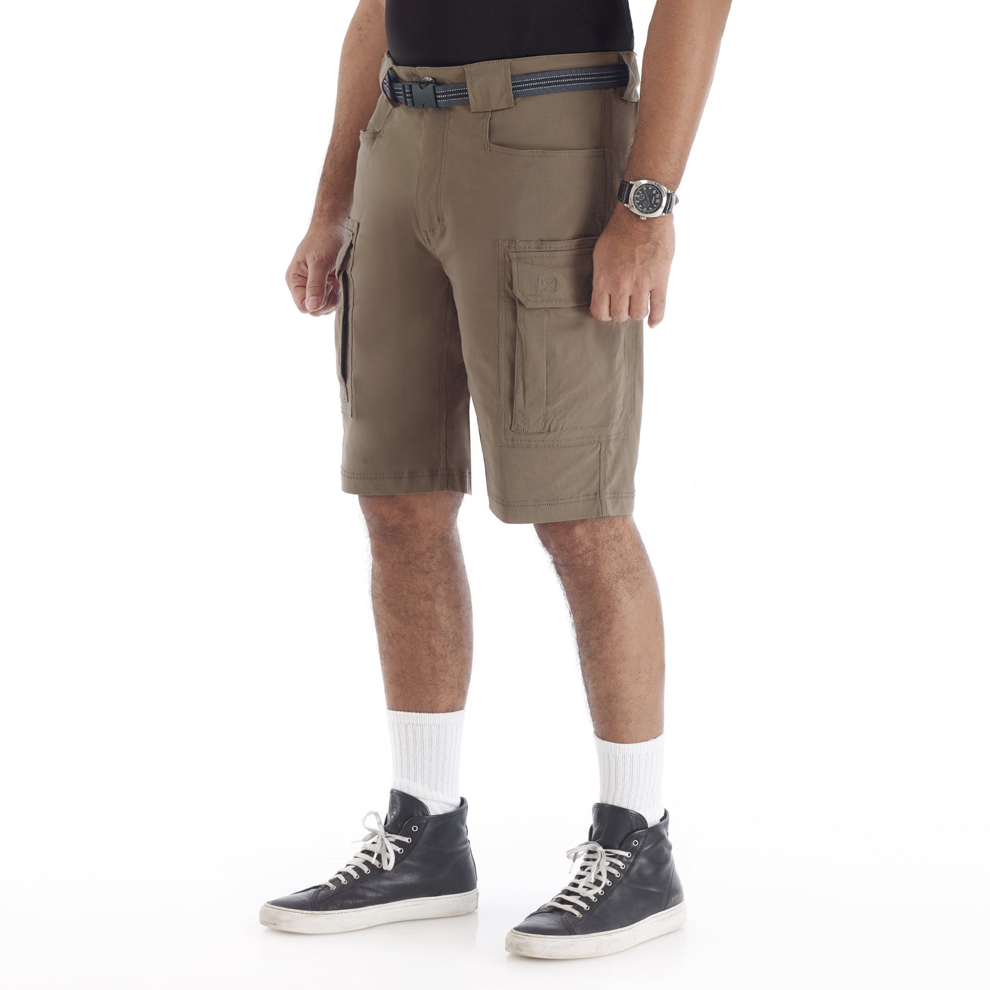 MENS BELTED SHORT