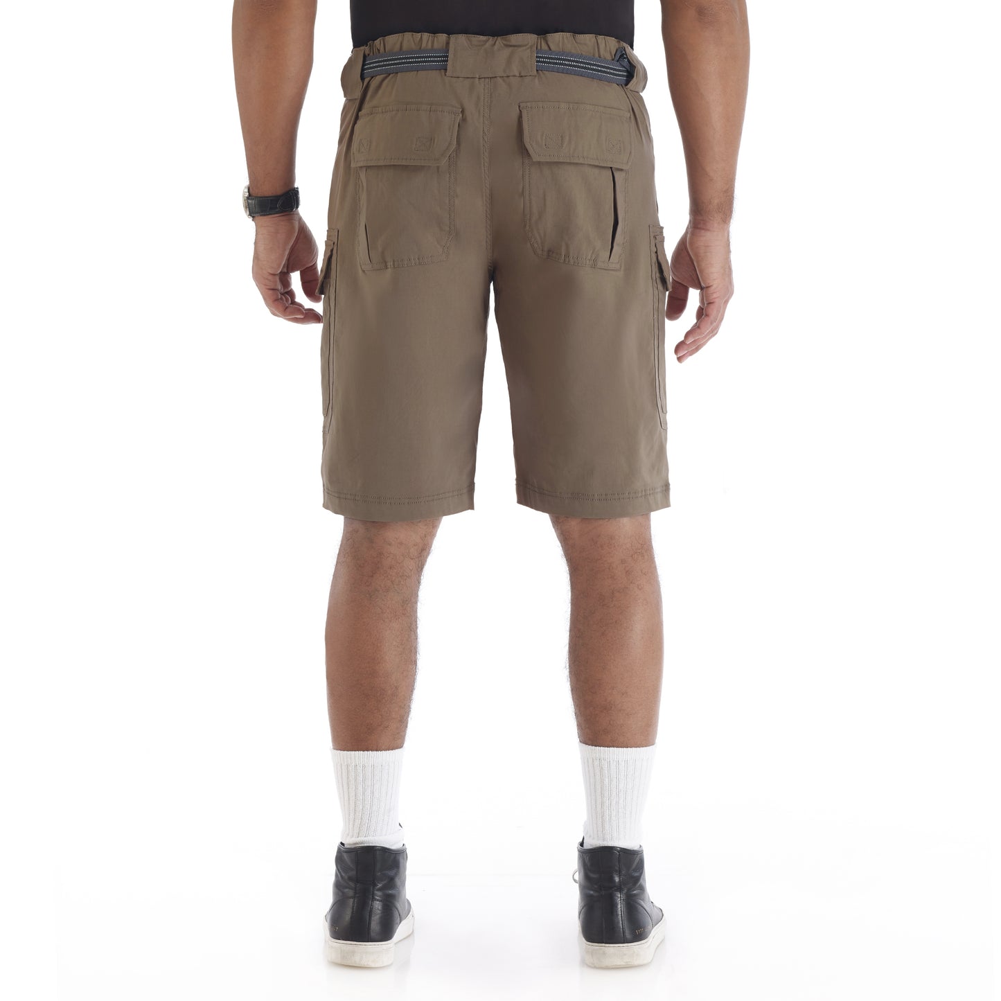 MENS BELTED SHORT
