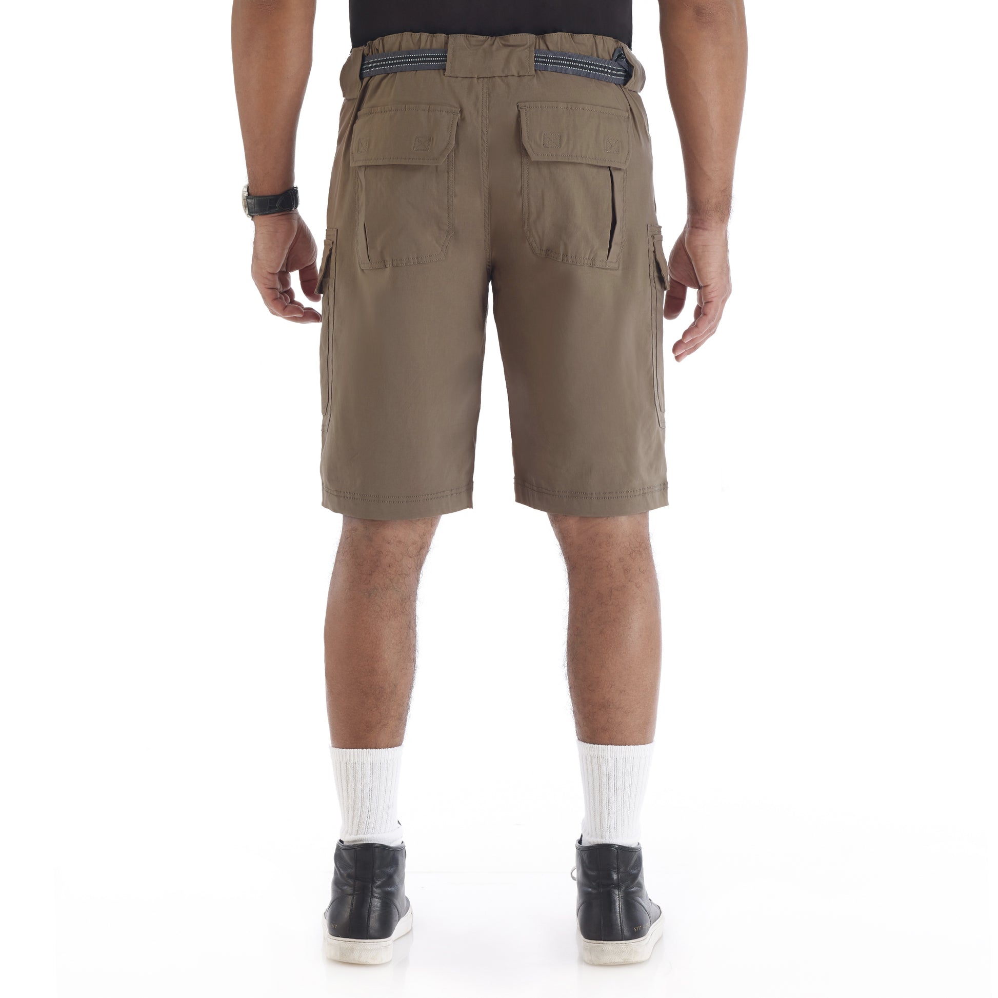 MENS BELTED SHORT