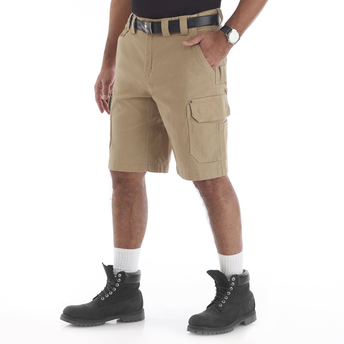 SPANDEX MENS CANVAS SHORT